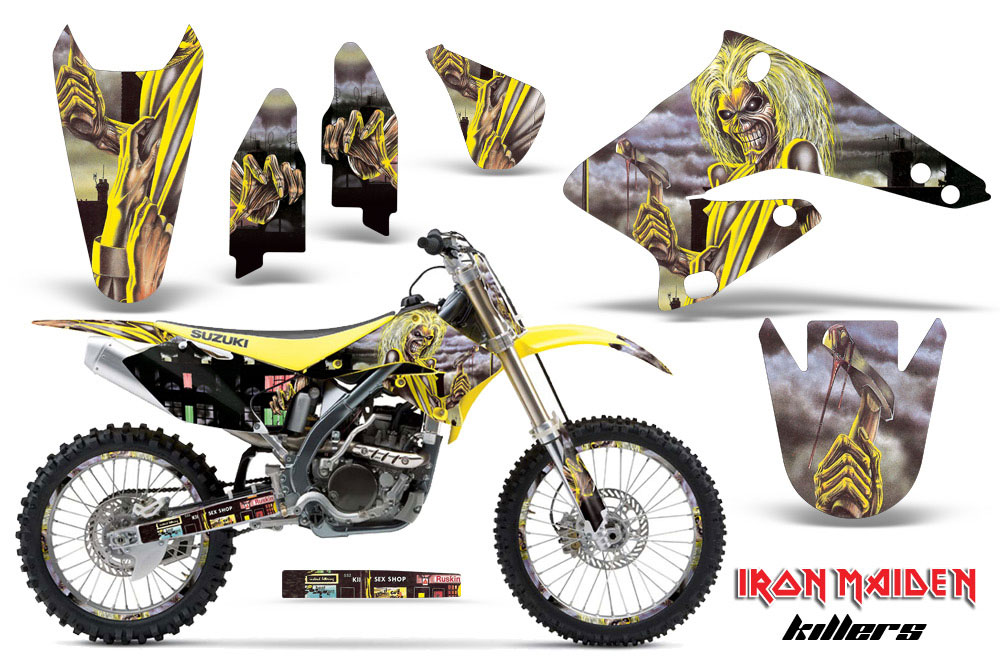Suzuki RMZ 250 Dirt Bike Graphic Kit - 2004-2006 Killers