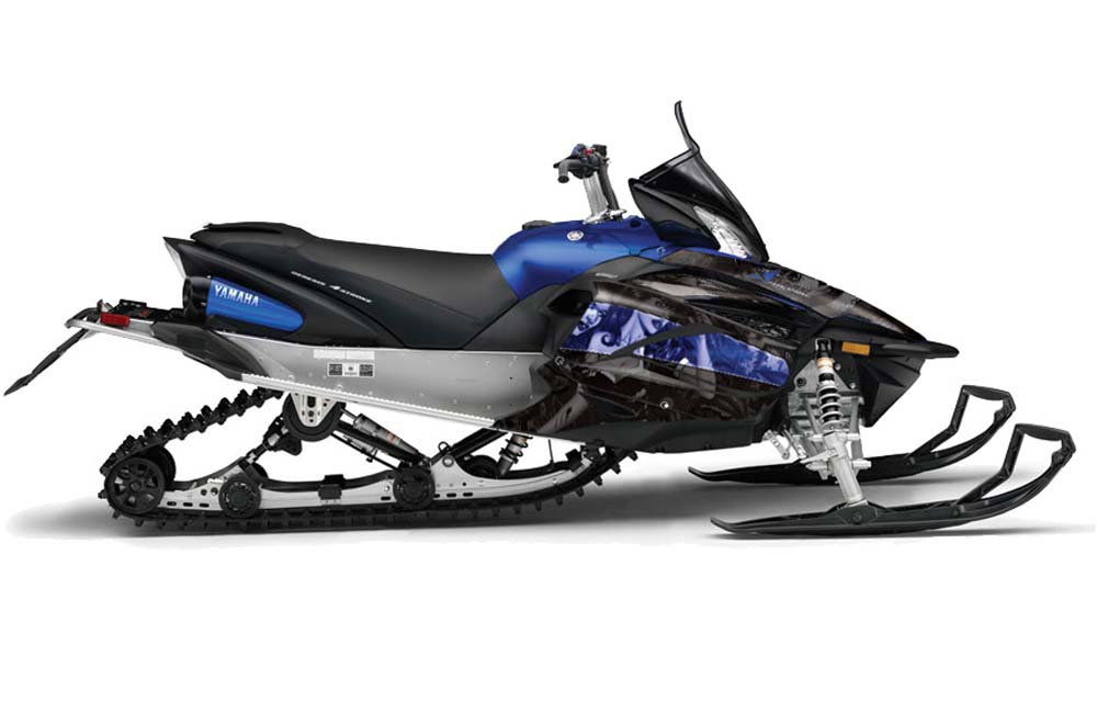 Yamaha Apex Sled Graphic Kit 20112018 Mad Hatter Blue