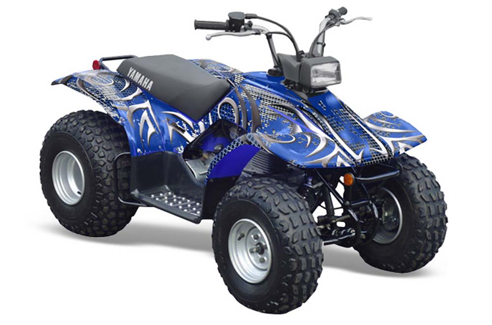 Yamaha Breeze 125 ATV Graphic Kit - 1989-2007 Deaden Blue