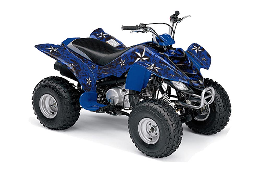 Yamaha Raptor 80 ATV Graphic Kit - 2003-2016 North Star Blue