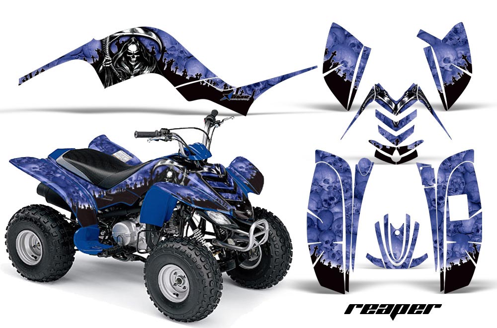 Yamaha Raptor 80 ATV Graphic Kit - 2003-2016 Reaper Blue