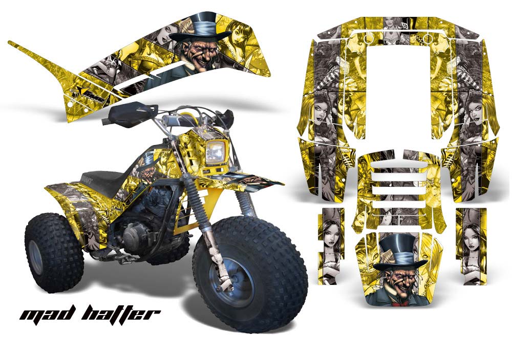 Yamaha Shaft DX 225 - 3 Wheeler ATV Custom Graphic Kit - 1983-1985