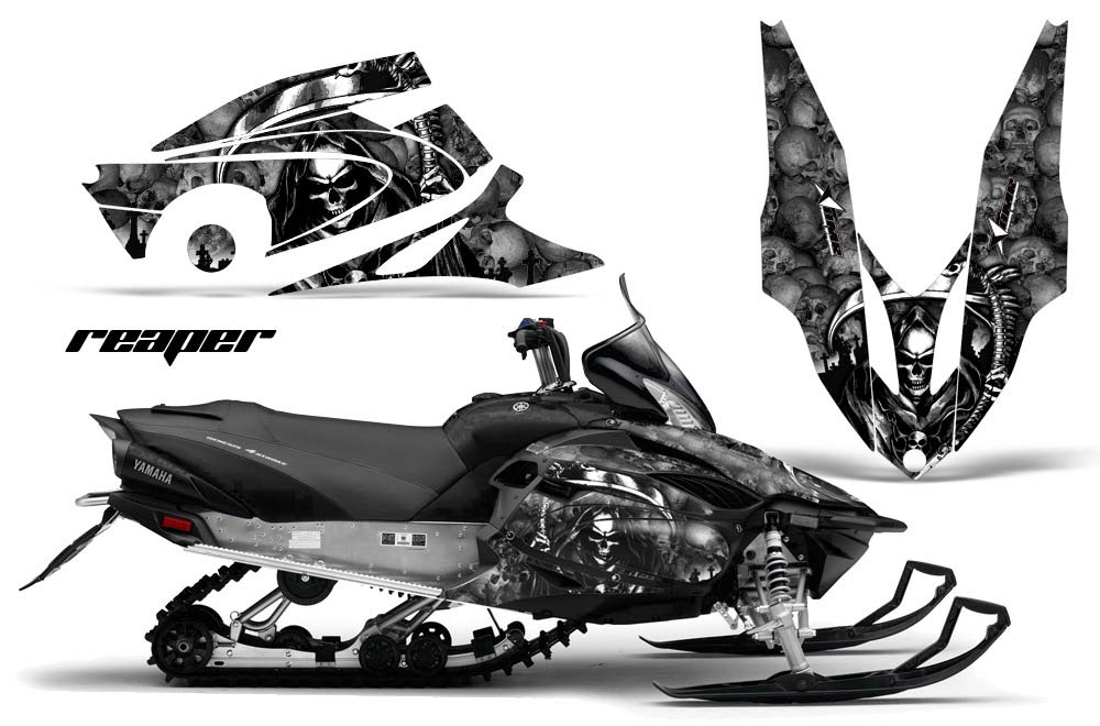 Yamaha Vector RS Sled Graphic Kit - 2012-2016 Reaper Black