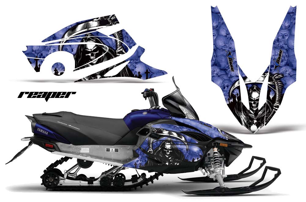 Yamaha Vector RS Sled Graphic Kit - 2012-2016 Reaper Blue