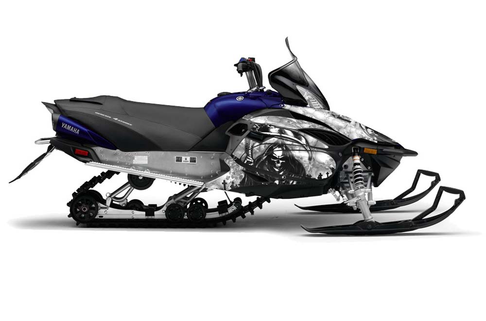 Yamaha Vector RS Sled Graphic Kit - 2012-2016 Reaper White