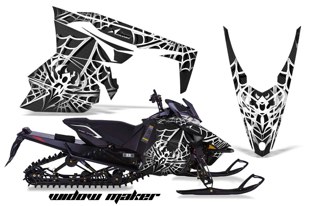 Yamaha Viper SR / SRT / RTX / SE Sled Graphic Kit - 2014-2016 Widow Maker Black