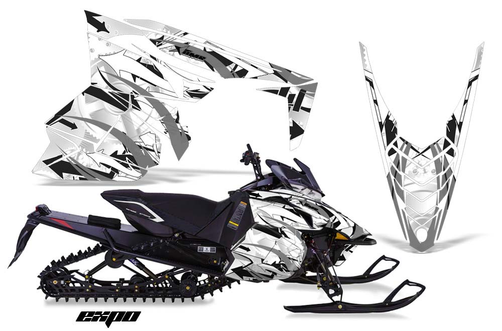 Yamaha Viper SR / SRT / RTX / SE Sled Graphic Kit - 2014-2016 Expo Silver