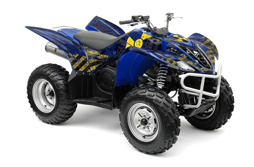 Yamaha Wolverine ATV Graphic Kit - 2006-2012 Meltdown Blue