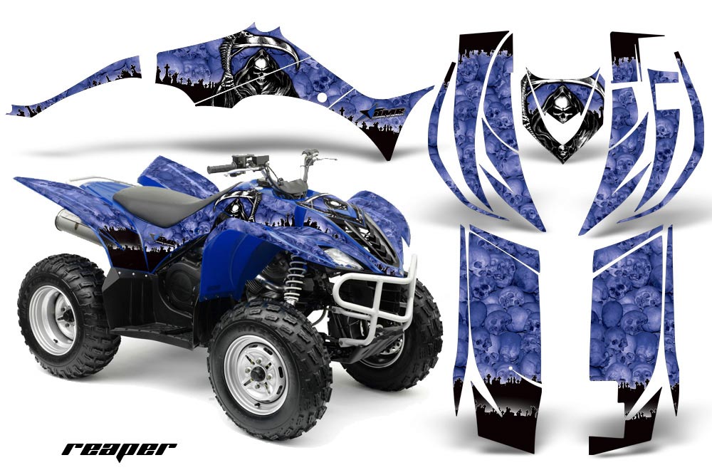 Yamaha Wolverine ATV Graphic Kit - 2006-2012 Reaper Blue