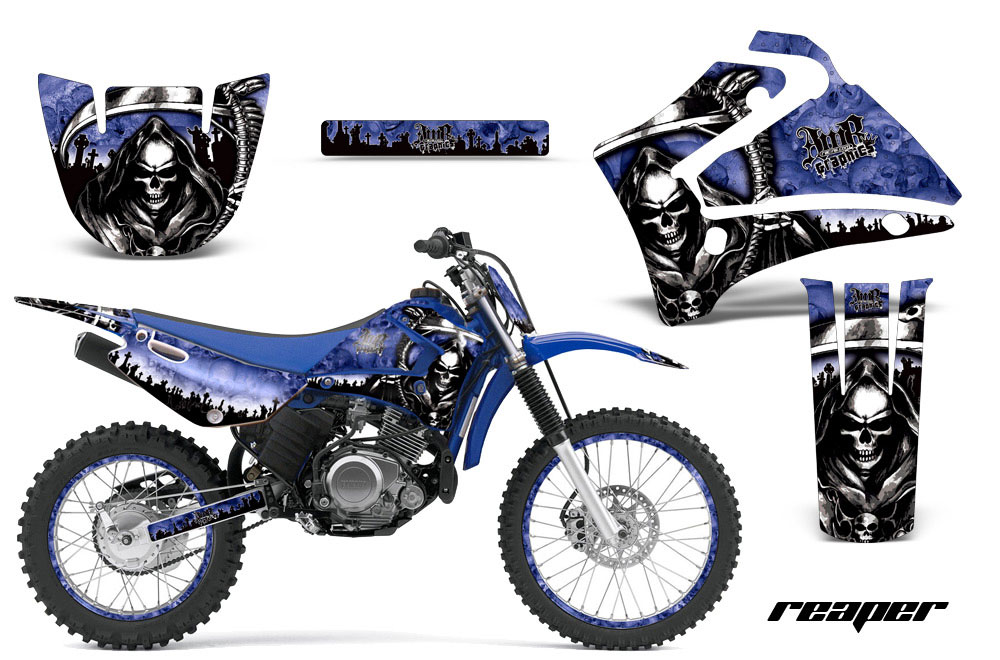 Yamaha TTR125 Dirt Bike Graphic Kit - 2000-2022 Reaper Blue