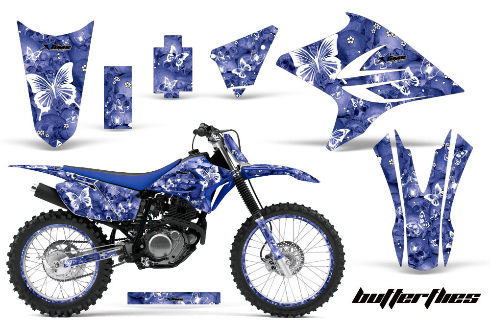 Yamaha TTR230 Dirt Bike Graphic Kit - 2005-2022 Butterfly Blue