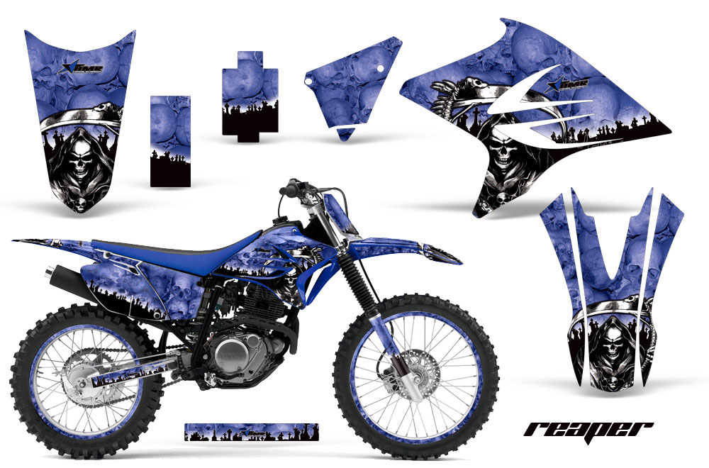 Yamaha TTR230 Dirt Bike Graphic Kit - 2005-2022 Reaper Blue