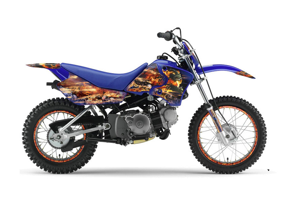 Yamaha TTR50 Dirt Bike Graphic Kit - 2006-2018 Firestorm Blue