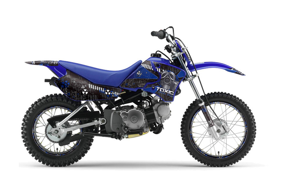 Yamaha TTR50 Dirt Bike Graphic Kit - 2006-2018 Toxicity Blue
