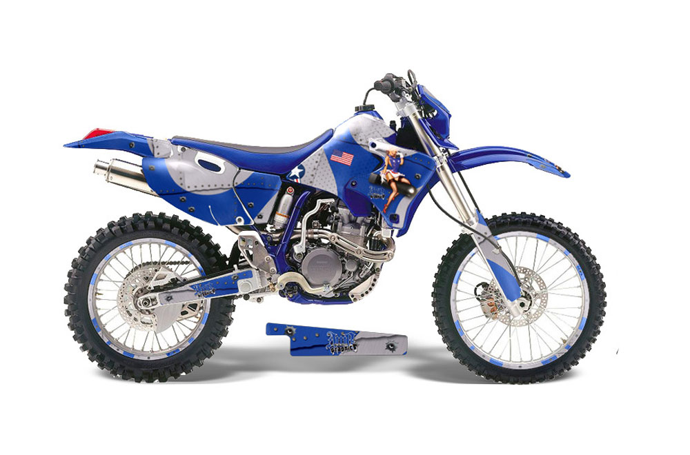 Yamaha WR426F Dirt Bike Graphic Kit - 1998-1999 T Bomber Blue