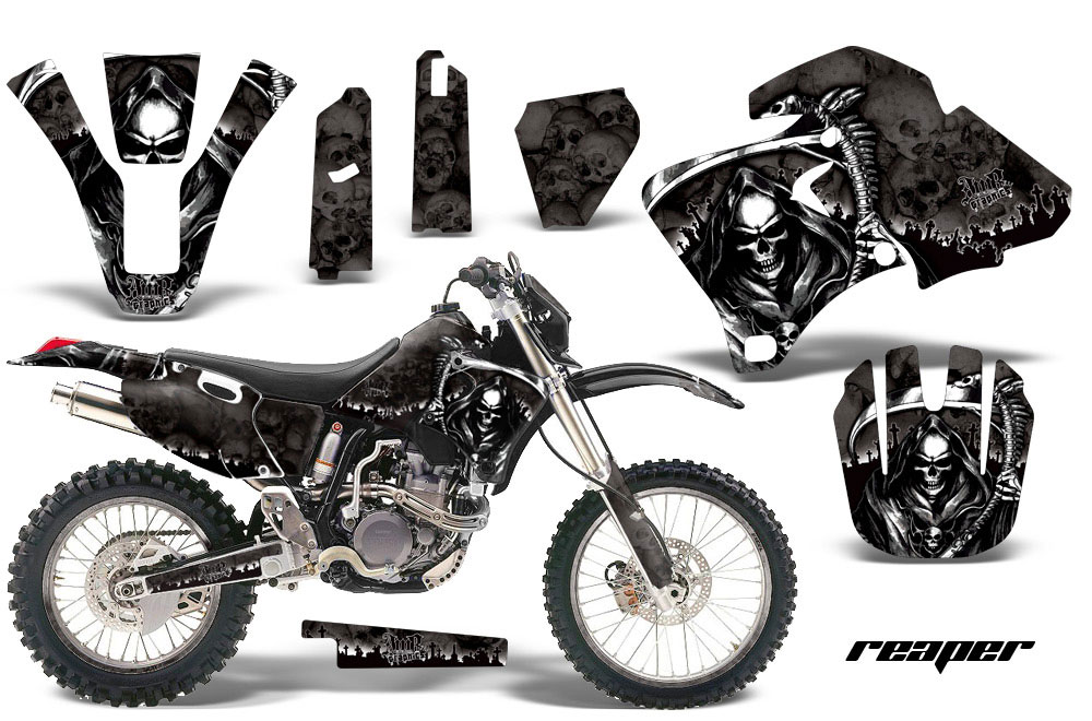 Yamaha WR426F Dirt Bike Graphic Kit - 1998-1999 Reaper Black
