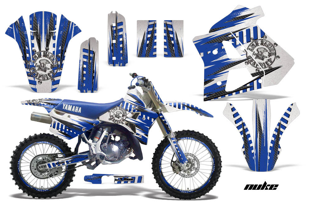 Yamaha WR 250Z Dirt Bike Graphic Kit - 1991-1993 Nuke Blue