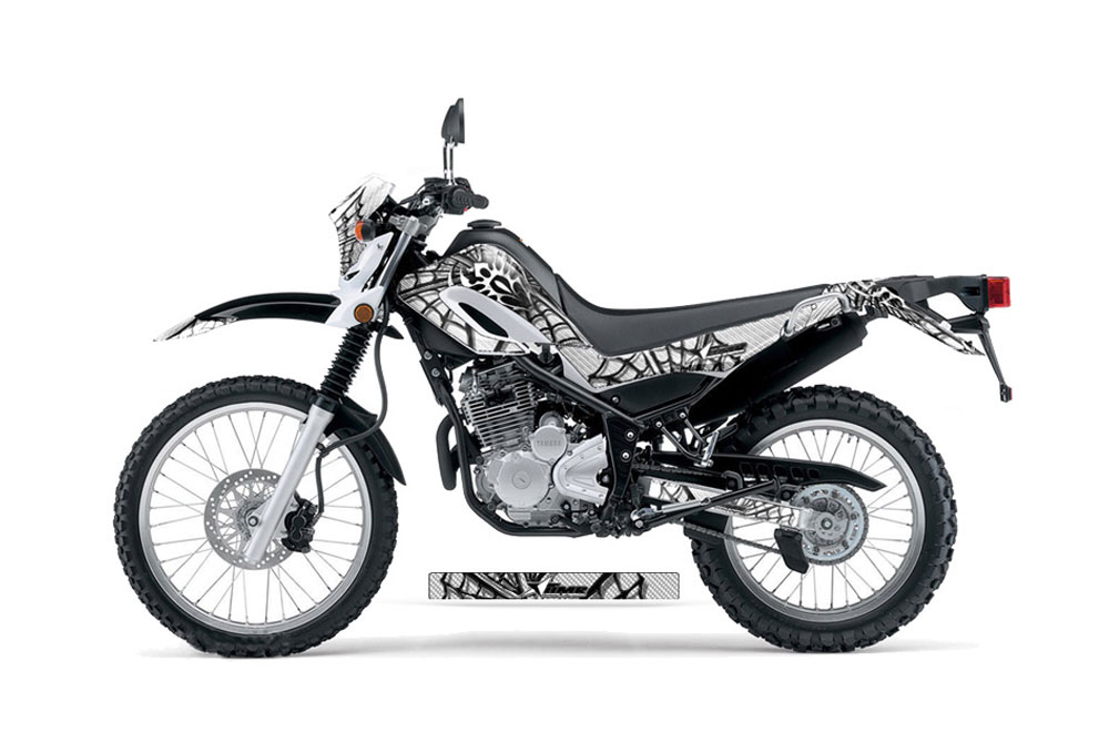 Yamaha XT250X Dirt Bike Graphic Kit - 2006-2018 Widow Maker White