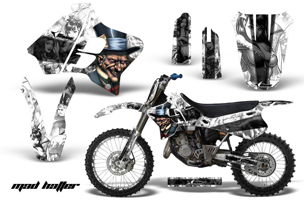 Yamaha YZ125 2 Stroke Dirt Bike Custom Graphic Kit - 1991-1992