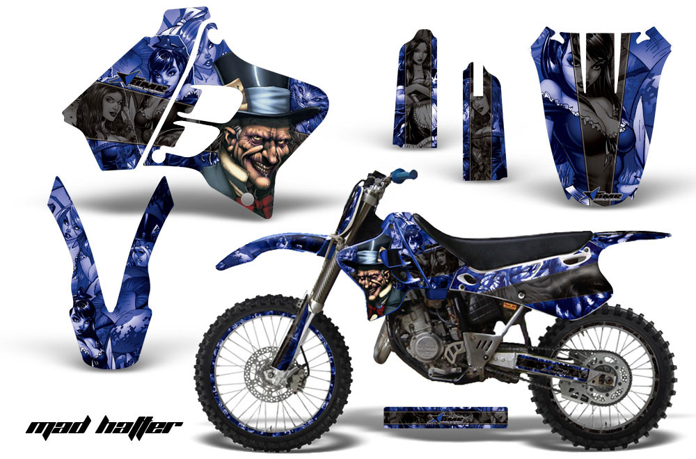 Yamaha YZ125 2 Stroke Dirt Bike Custom Graphic Kit - 1991-1992