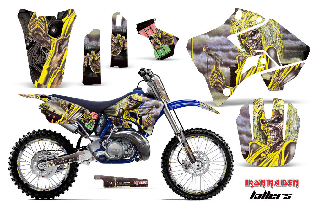 Yamaha YZ125 2 Stroke Dirt Bike Graphic Kit - 1996-2001 Killers