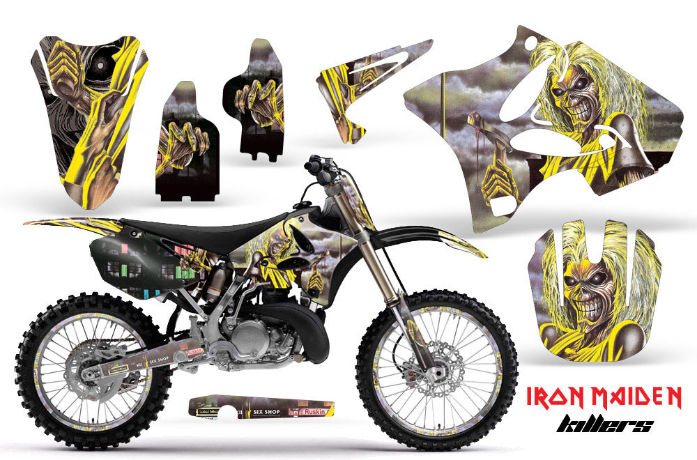 Yamaha YZ125 2 Stroke Dirt Bike Graphic Kit - 2002-2014 Killers