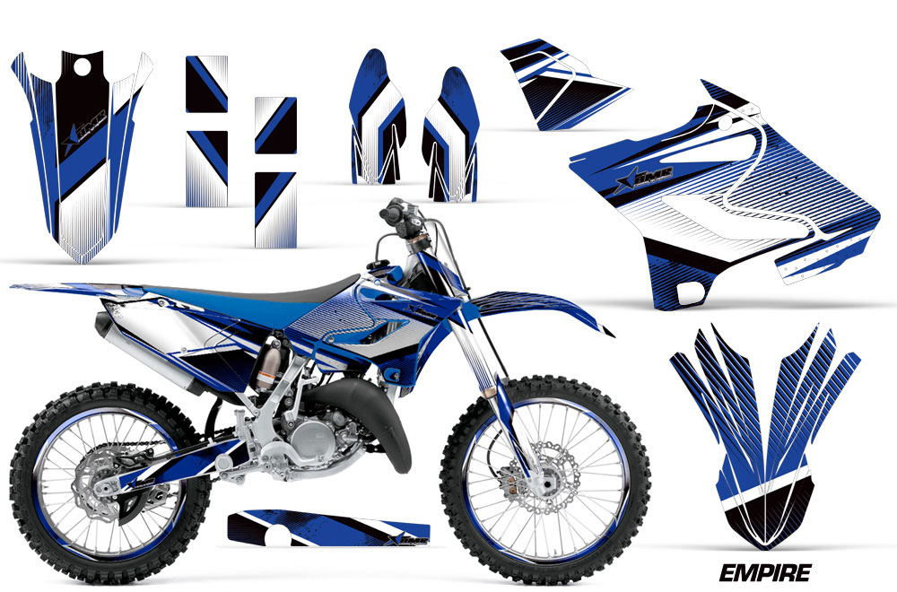 Yamaha YZ125 Dirt Bike Graphic Kit - 2015-2018 Empire Blue