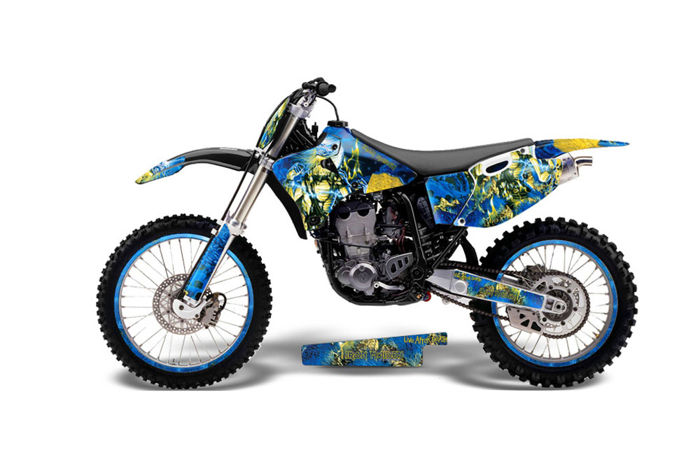 Yamaha YZ400 4 Stroke Dirt Bike Graphic Kit - 1998-2002 Live After Death