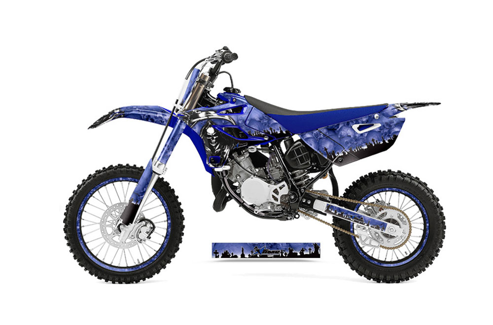 Yamaha YZ85 Dirt Bike Graphic Kit - 2015-2018 Reaper Blue