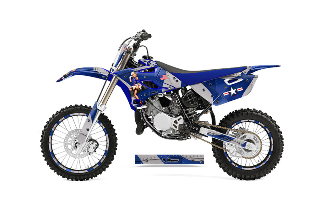 Yamaha YZ85 Dirt Bike Graphic Kit - 2015-2018 T Bomber Blue