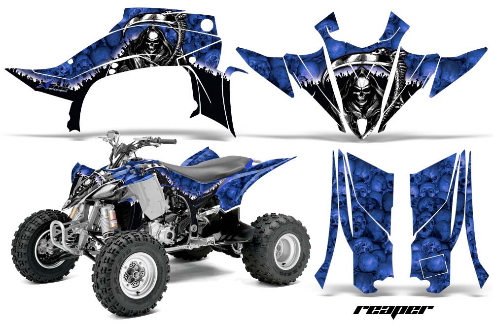 Yamaha YFZ 450R / SE ATV Graphic Kit - 2014-2019 Reaper Blue