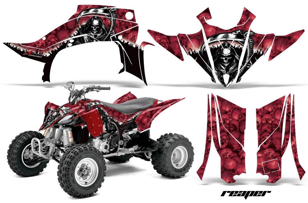Yamaha YFZ 450R / SE ATV Graphic Kit - 2014-2019 Reaper Red